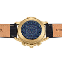 Heritor Automatic Apostle Leather Band Watch with Day/Date