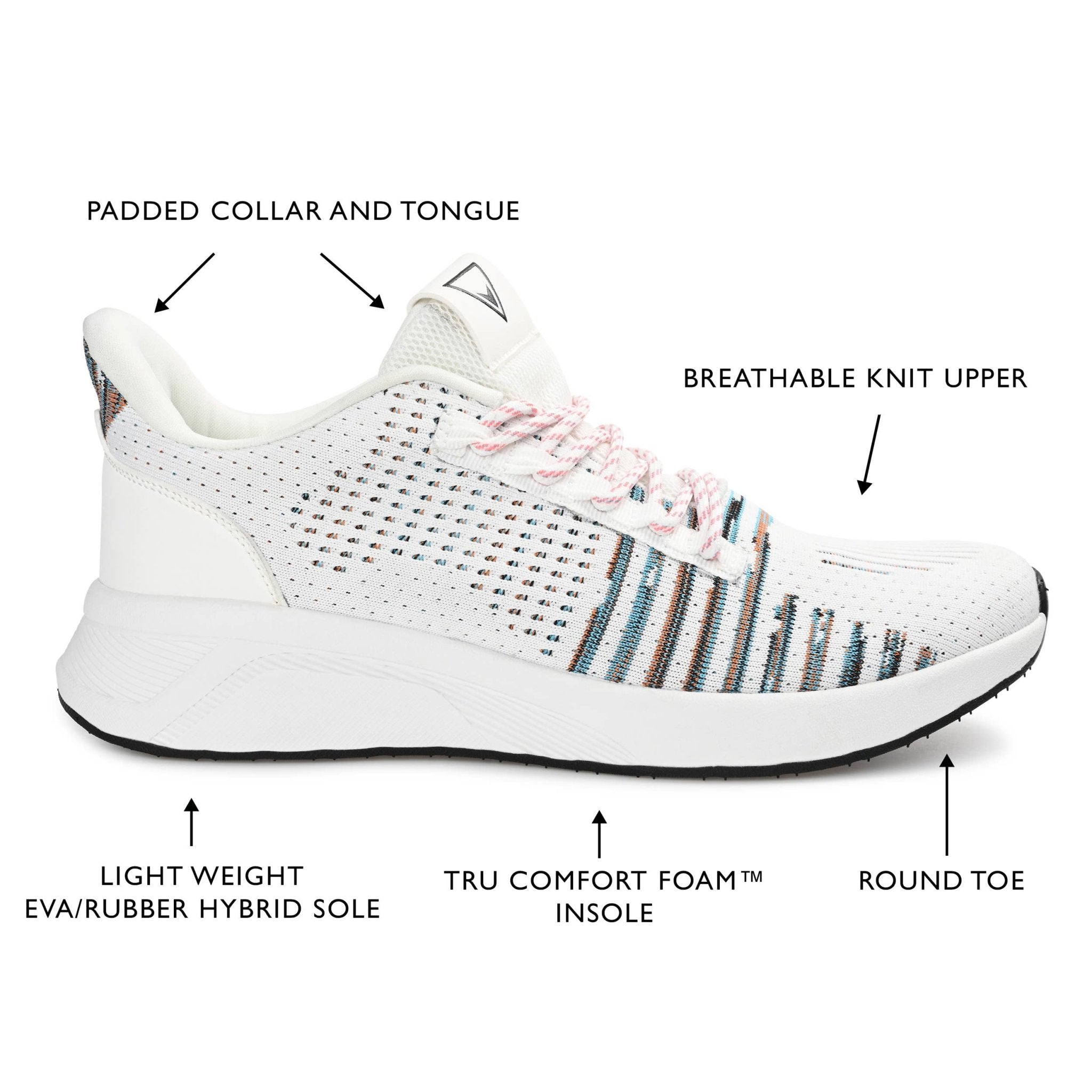 Vance Co. Brewer Knit Athleisure Sneaker - Bundle Bus