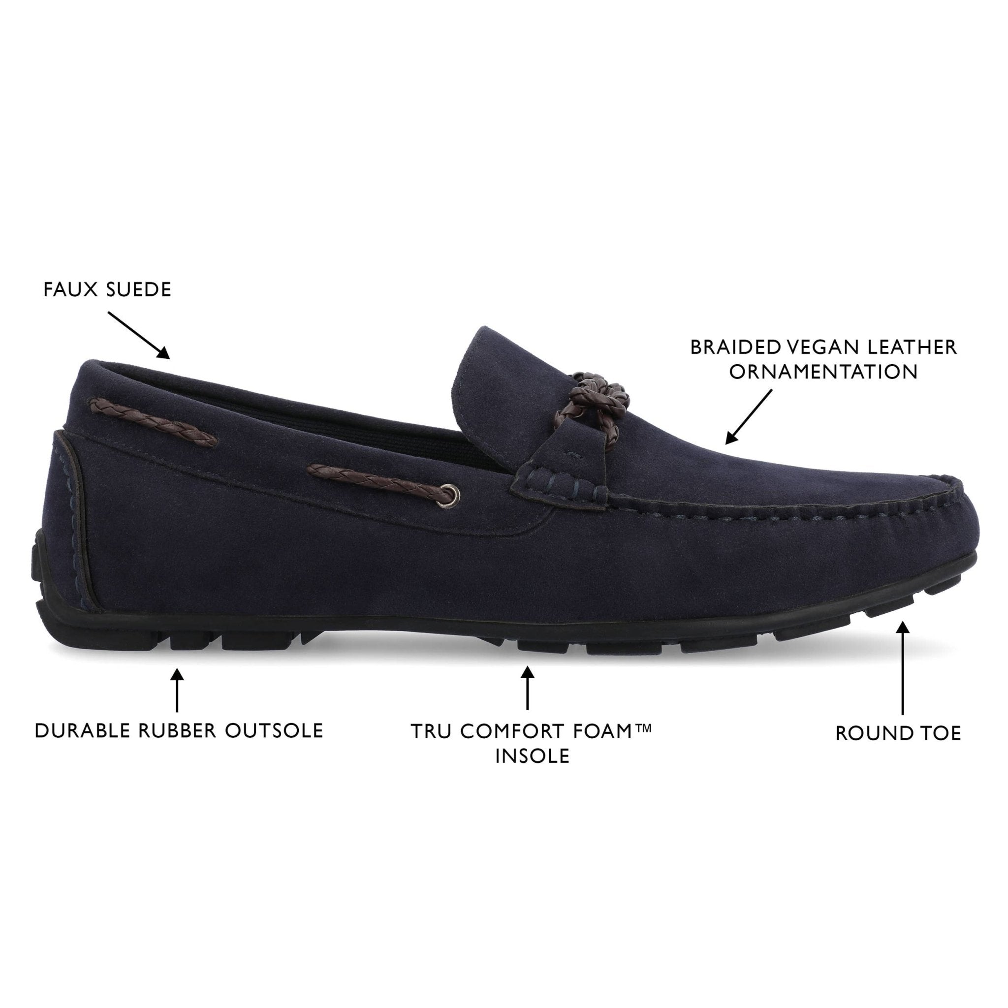 Vance Co. Tyrell Driving Loafer - Bundle Bus