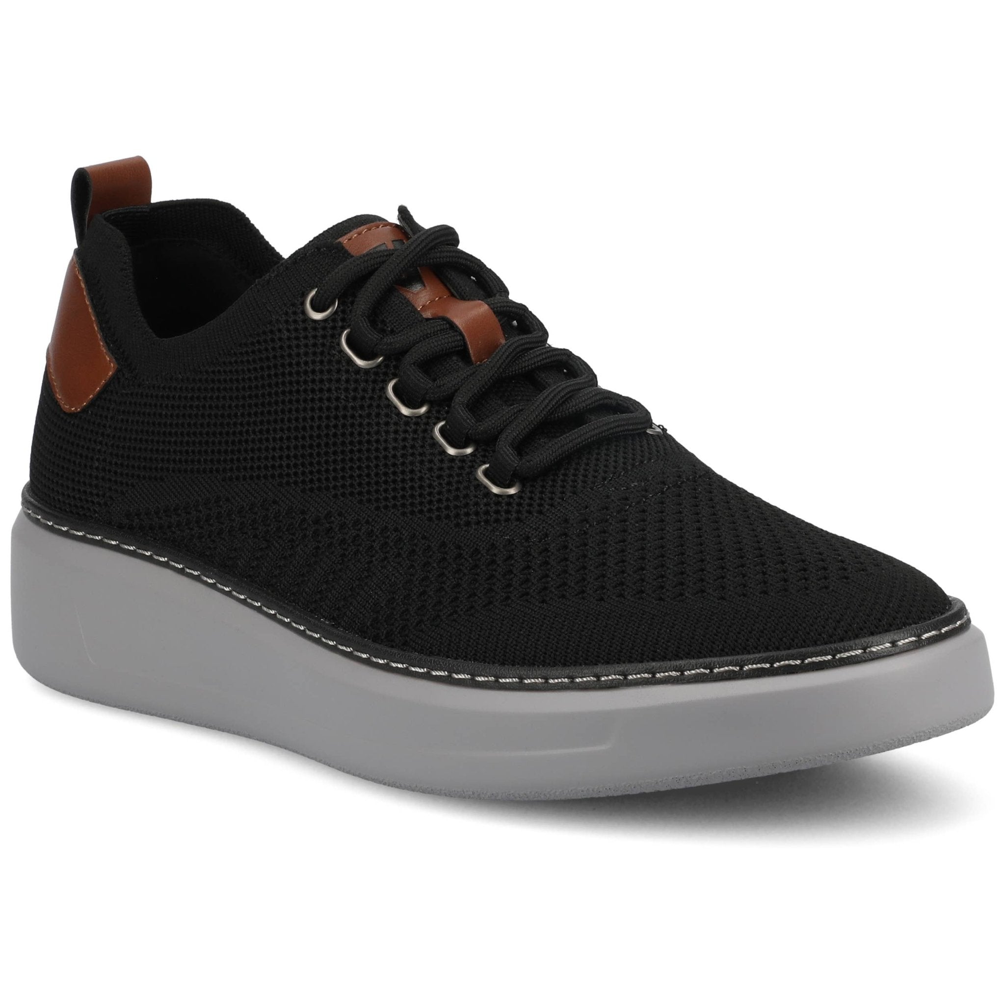 Vance Norris Lace - up Casual Knit Sneaker - Bundle Bus
