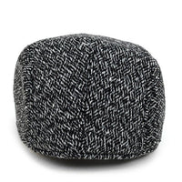 Fall/Winter Black & White Weave Pattern Ivy Hat - H1805050 - Bundle Bus