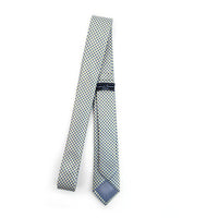 Geometric Microfiber Poly Woven 2.25" Slim Tie - MPWS5908 - Bundle Bus