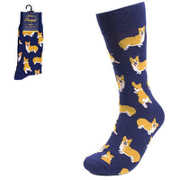 Men's Dancing Dog Novelty Socks- NVS19624 - Bundle Bus