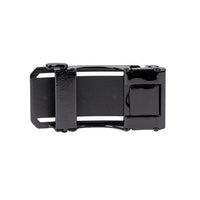 Men's Genuine Leather Sliding Buckle Ratchet Belt-MGLBB69 - Bundle Bus