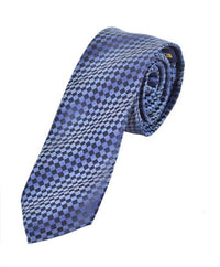 Microfiber Poly Woven Tie SLIM 2.75" MPWS5323 - Bundle Bus