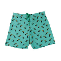 Toucan Oxford - Men's Printed Boardshort - Bundle Bus