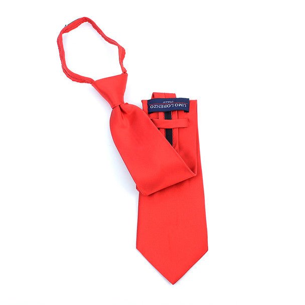 X-Long Silk Zipper Tie SSXZ1301 - Bundle Bus