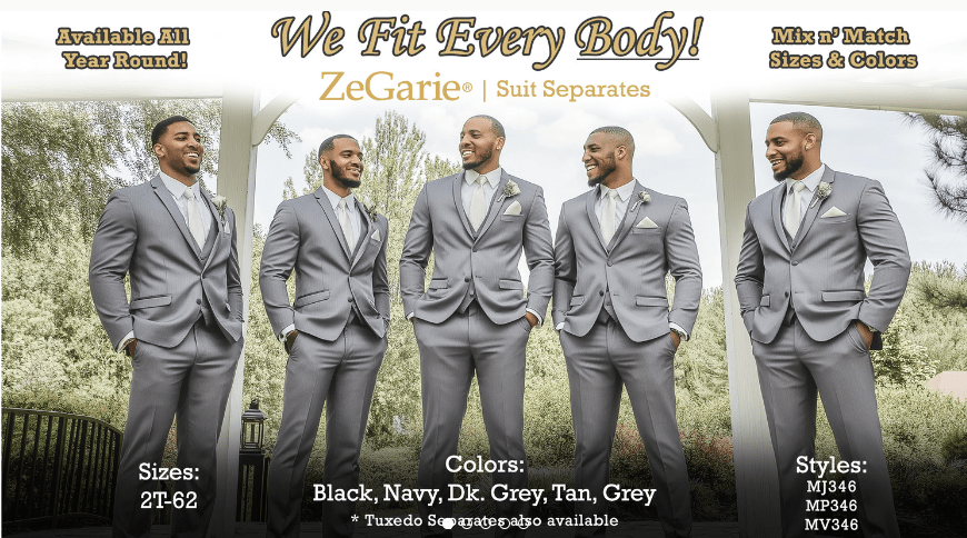 Zagarie Fine Suits Collection - Bundle Bus