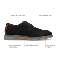 Vance Whitaker Casual Knit Hybrid Wingtip Dress Shoe
