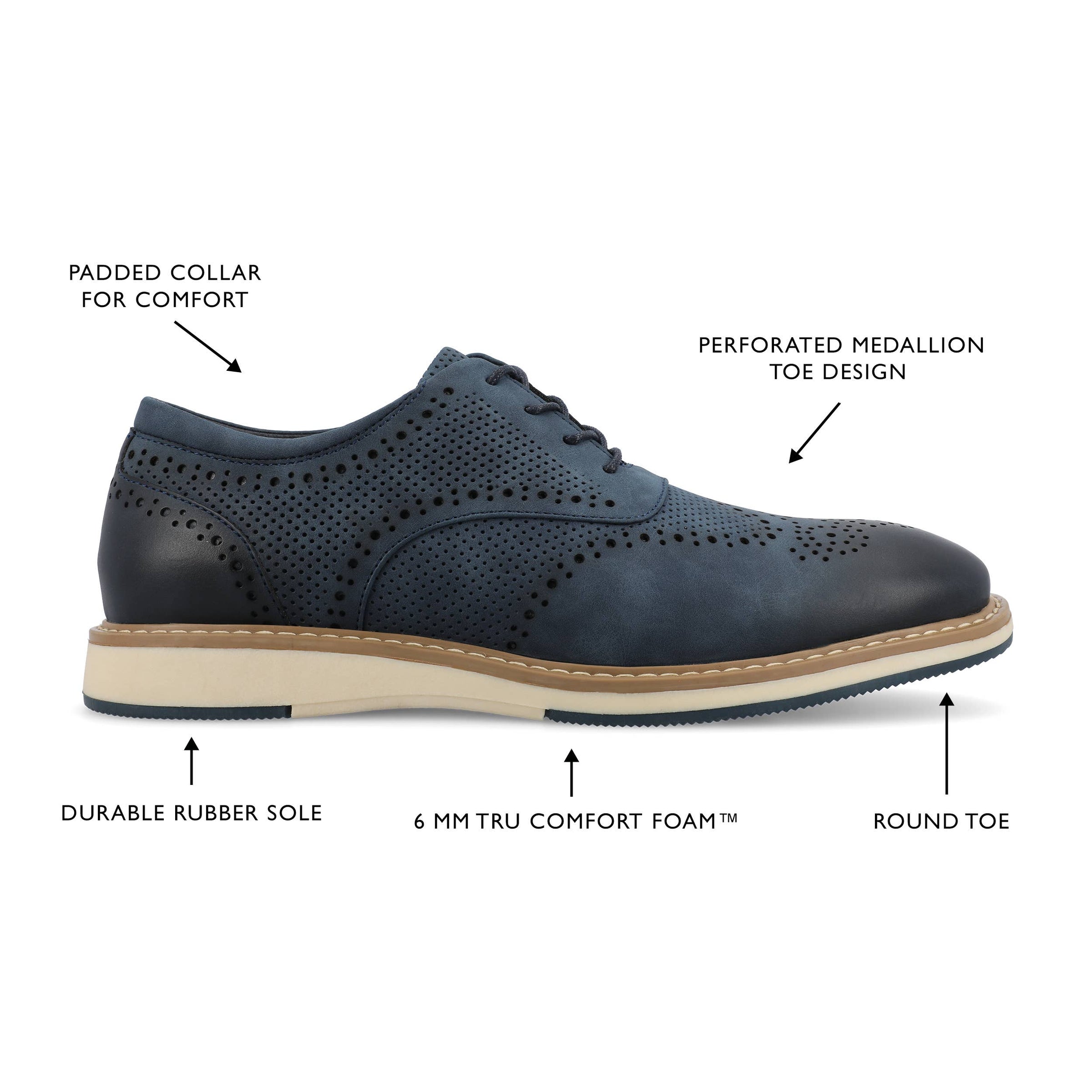 Vance Co. Patrick Hybrid Oxford