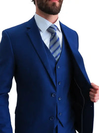 Gianni Uomo Poly-Rayon 3-piece Suit