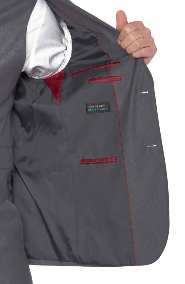 Gianni Uomo Poly-Rayon 3-piece Suit