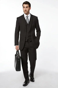Gianni Uomo Poly-Rayon 3-piece Suit