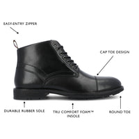 Thomas & Vine Avrum Cap Toe Ankle Boot