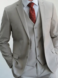 Gianni Uomo Poly-Rayon 3-piece Suit