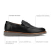 Vance Princeton Hybrid Penny Loafer Casual Dress Shoe
