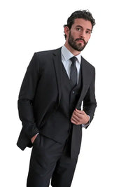 Gianni Uomo Poly-Rayon 3-piece Suit