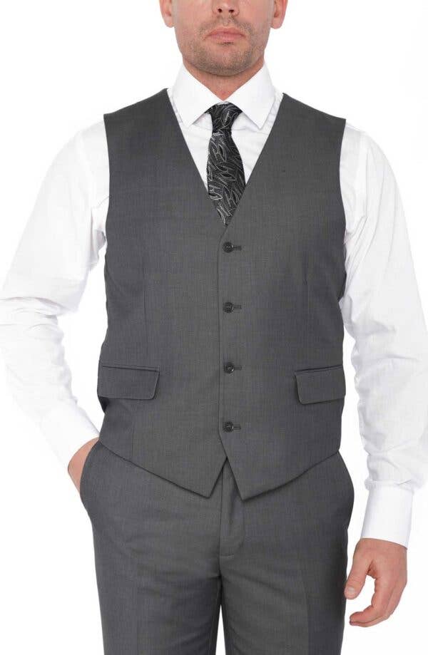 Gianni Uomo Poly-Rayon 3-piece Suit