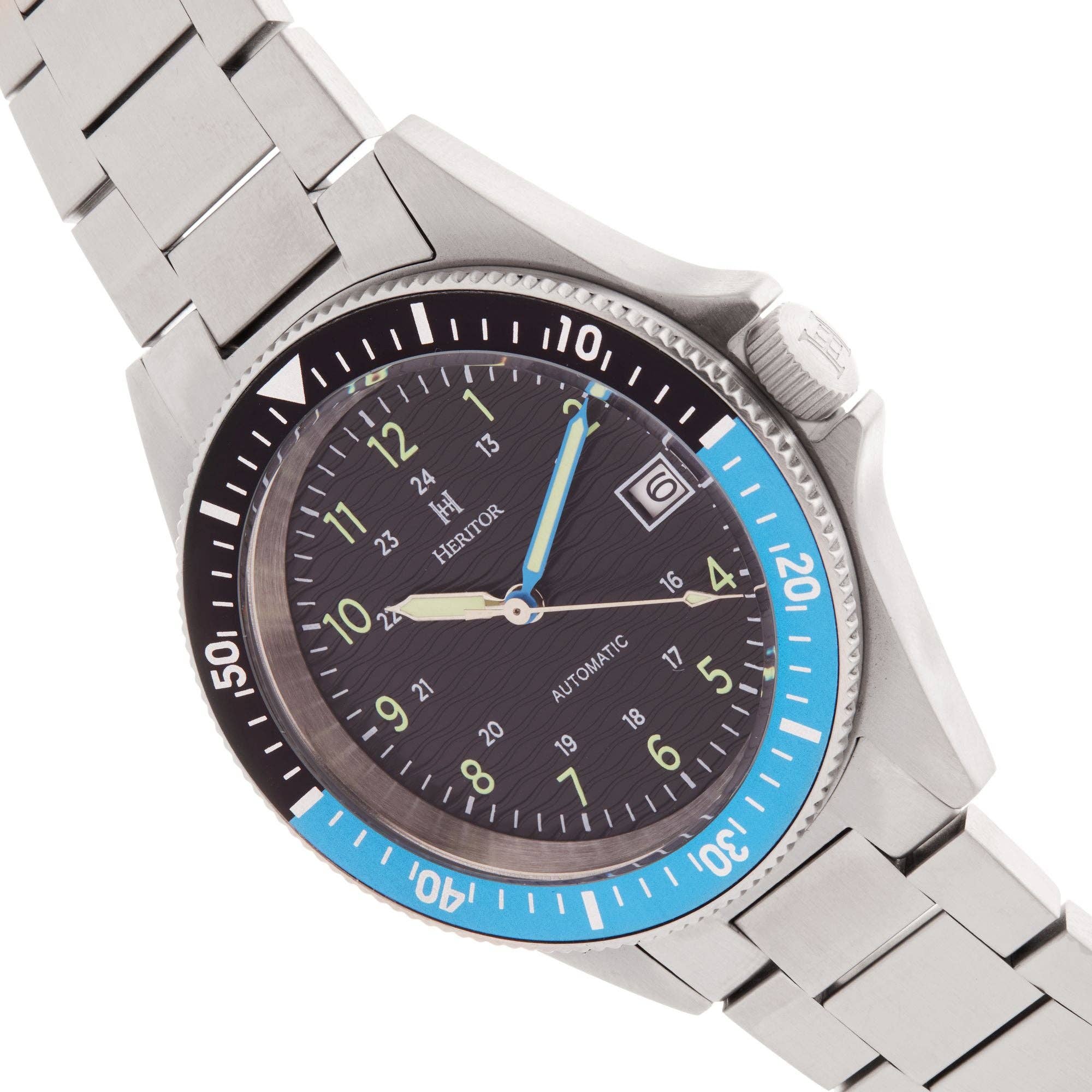 Heritor Automatic Calder Bracelet Watch with Date