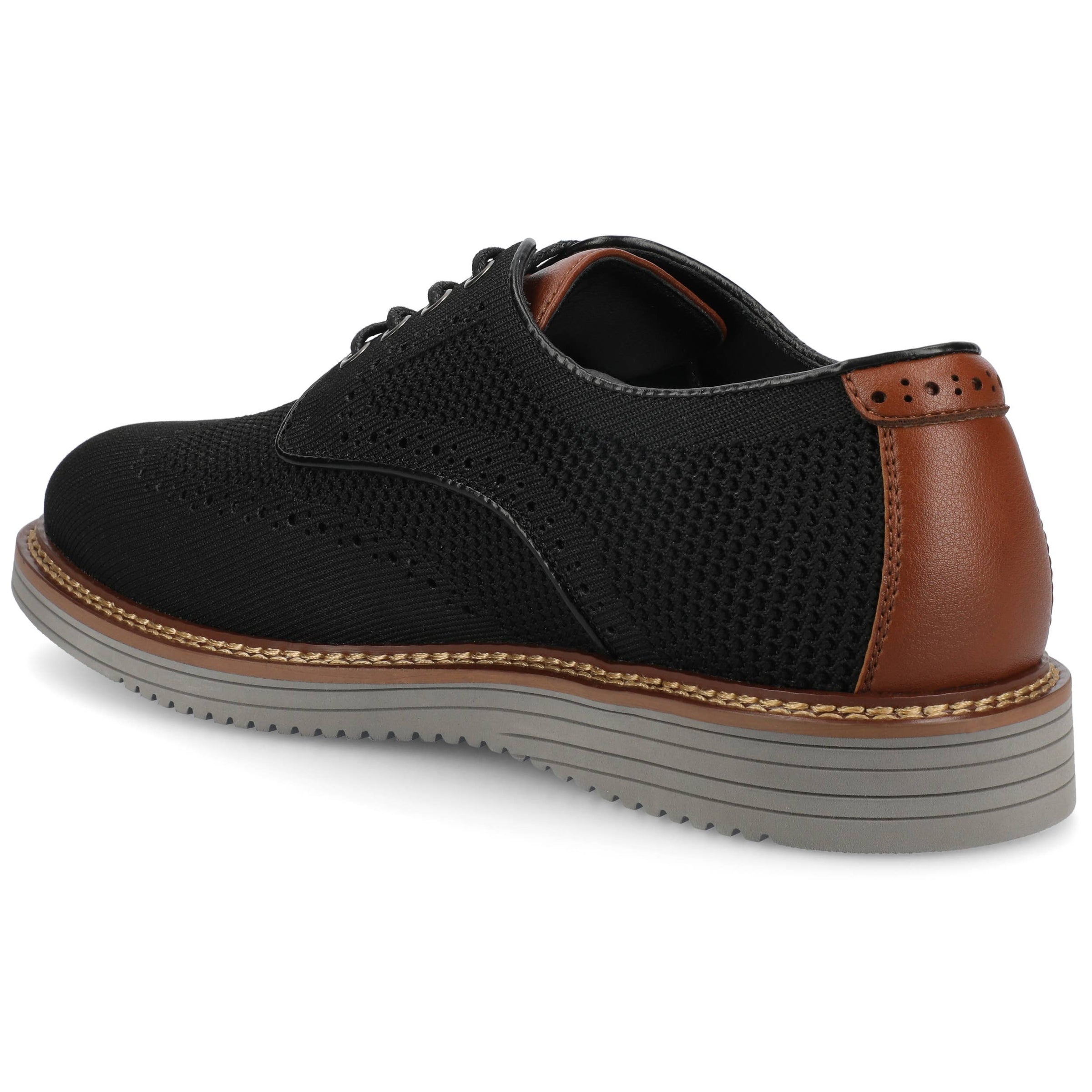 Vance Whitaker Casual Knit Hybrid Wingtip Dress Shoe