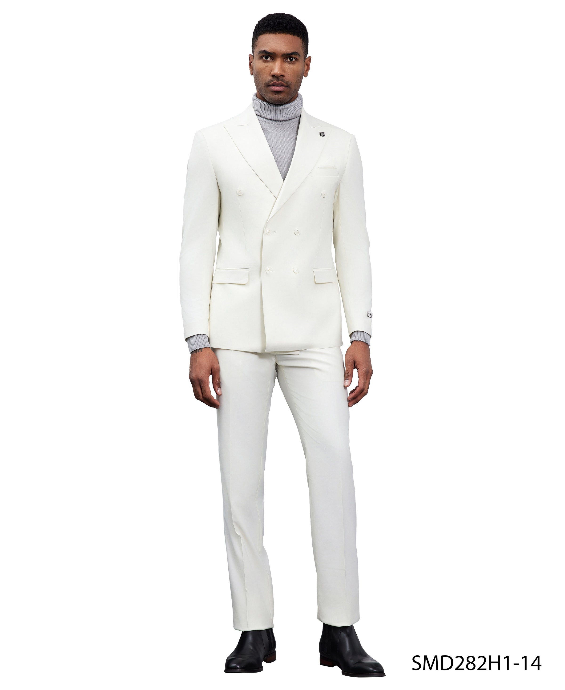 Mens-suit Double Breasted by Stacy Adams
