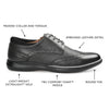 Thomas & Vine Savage Embossed Wingtip Derby