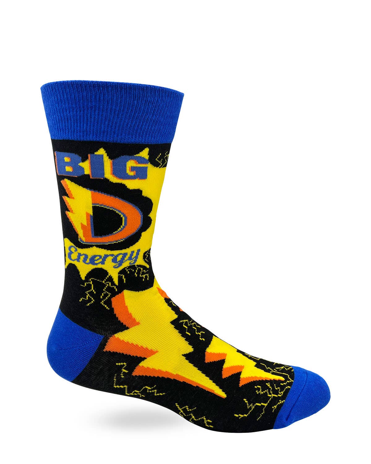 Big D Energy Men's Novelty Crew Socks - Bundle Bus