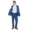 Blue Solid 2 - PC Slim Fit Performance Stretch Suits - Bundle Bus