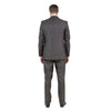 Brown Solid Shiny Sharkskin 3 - PC Regular Modern Fit Suits - Bundle Bus