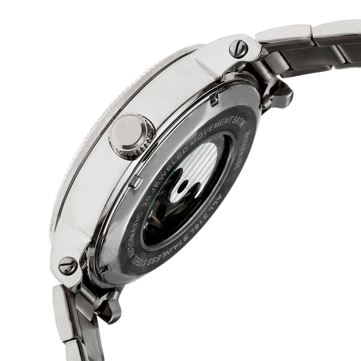 Heritor Automatic Aries Skeleton Bracelet Watch