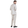 Champagne Men's Sharskin Slim - Fit 3 - Piece Suit - Bundle Bus