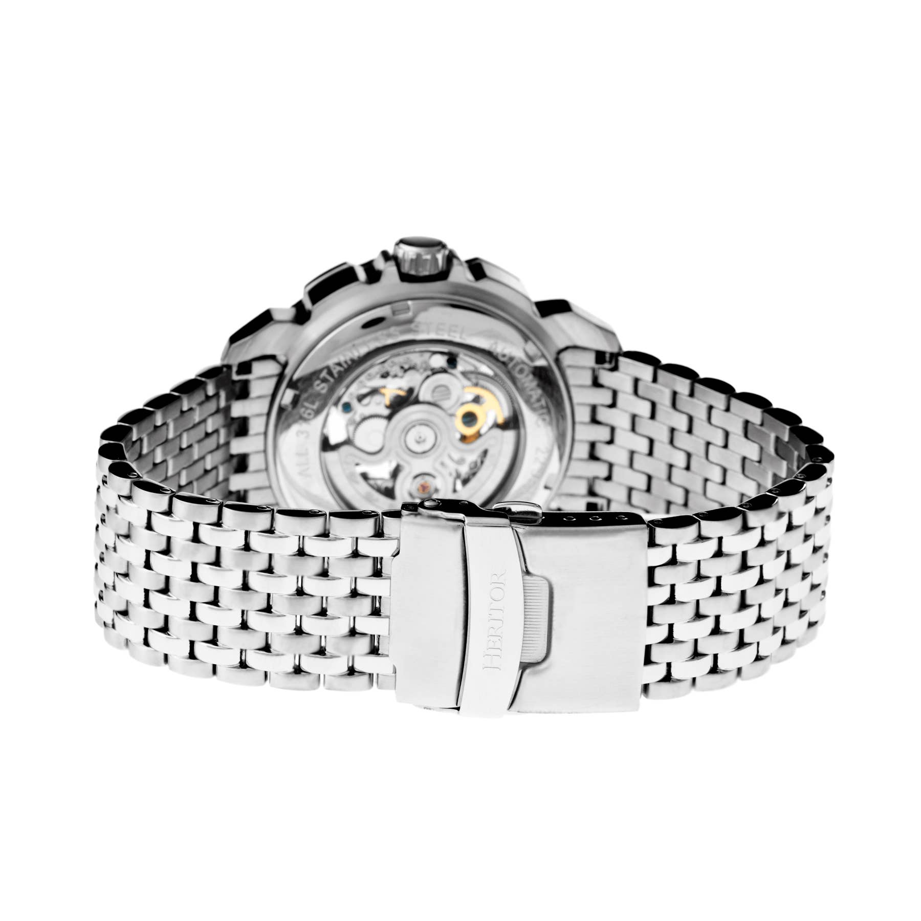 Heritor Automatic Conrad Skeleton Bracelet Watch