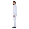 Dk. Taupe Men's Sharskin Slim - Fit 3 - Piece Suit - Bundle Bus