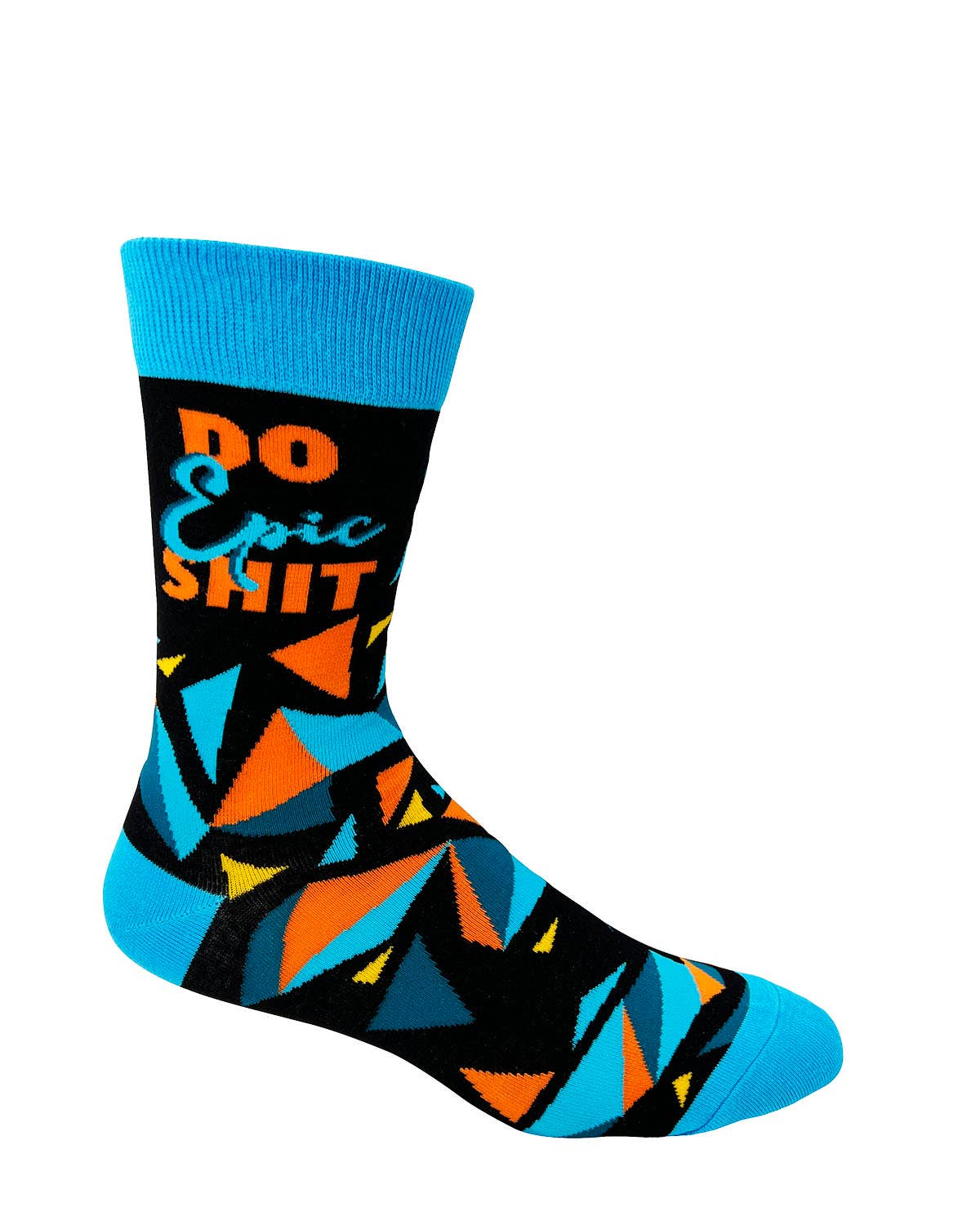 Do Epic Shit Men's Novelty Crew Socks - Bundle Bus