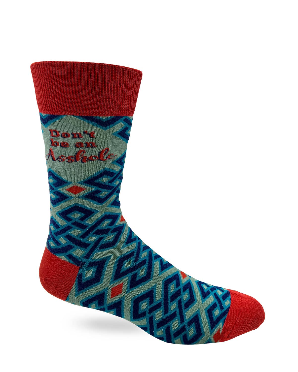 Don't Be An Asshole Men's Novelty Crew Socks - Bundle Bus