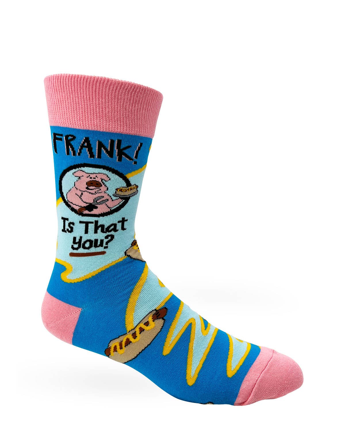 Frank Is That You? Men's Novelty Crew Socks - Bundle Bus