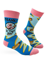 Frank Is That You? Men's Novelty Crew Socks - Bundle Bus