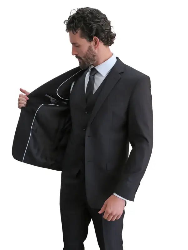 Gianni Uomo Poly - Rayon 3 - piece Suit - Bundle Bus
