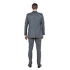 Green Slate Men's 2pc Sharkskin Suit Slim - Fit - Bundle Bus