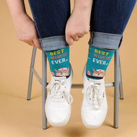 Health Care Heroes - Best Nurse - Ultra Premium Socks - Bundle Bus