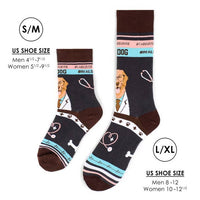 Health Care Heroes - Dr. Dog - Ultra Premium Novelty Socks - Bundle Bus