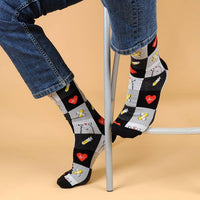 Health Care Heroes - Nurse Llama - Ultra Premium Socks - Bundle Bus