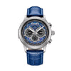 Heritor Automatic Apostle Leather Band Watch with Day/Date - Bundle Bus