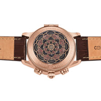 Heritor Automatic Apostle Leather Band Watch with Day/Date - Bundle Bus