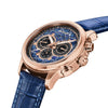 Heritor Automatic Apostle Leather Band Watch with Day/Date - Bundle Bus