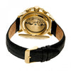 Heritor Automatic Aura Semi - Skeleton Leather - Band Watch - Bundle Bus