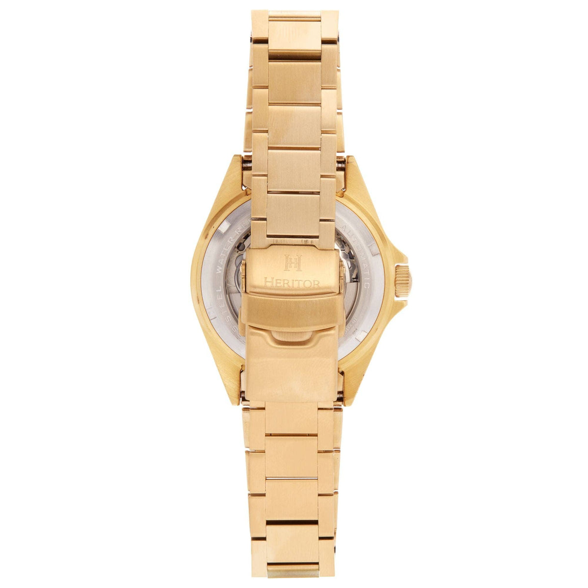 Heritor Automatic Calder Bracelet Watch with Date - Bundle Bus