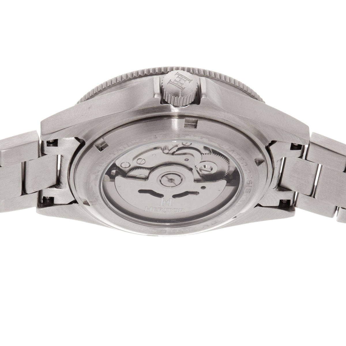 Heritor Automatic Calder Bracelet Watch with Date - Bundle Bus