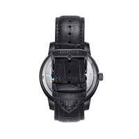 Heritor Automatic Emmanuel Semi - Skeleton Leather - Band Watch - Bundle Bus