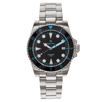 Heritor Automatic Luciano Bracelet Diver Watch with Date - Bundle Bus